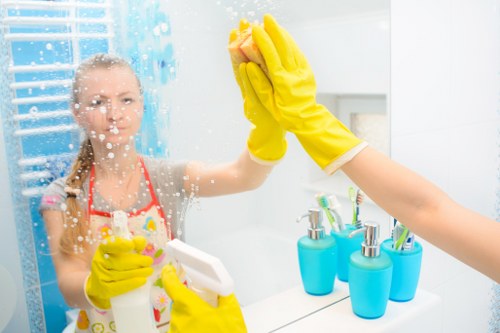 Local commercial cleaning service planning work for a Bermondsey property